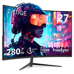 UG27P 27-Inch Curved Gaming Monitor 280Hz 1Ms Full HD 1920X1080 LED Monitor HDMI DP Port