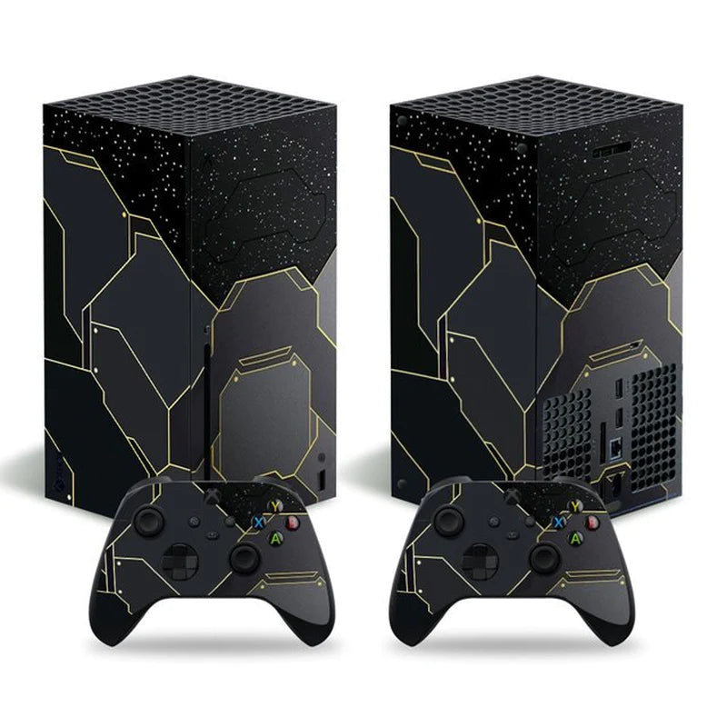 Limited Edition Design Skin Sticker Decal Cover for Xbox Series X Console and 2 Controllers Xbox Series X Skin Sticker Vinyl