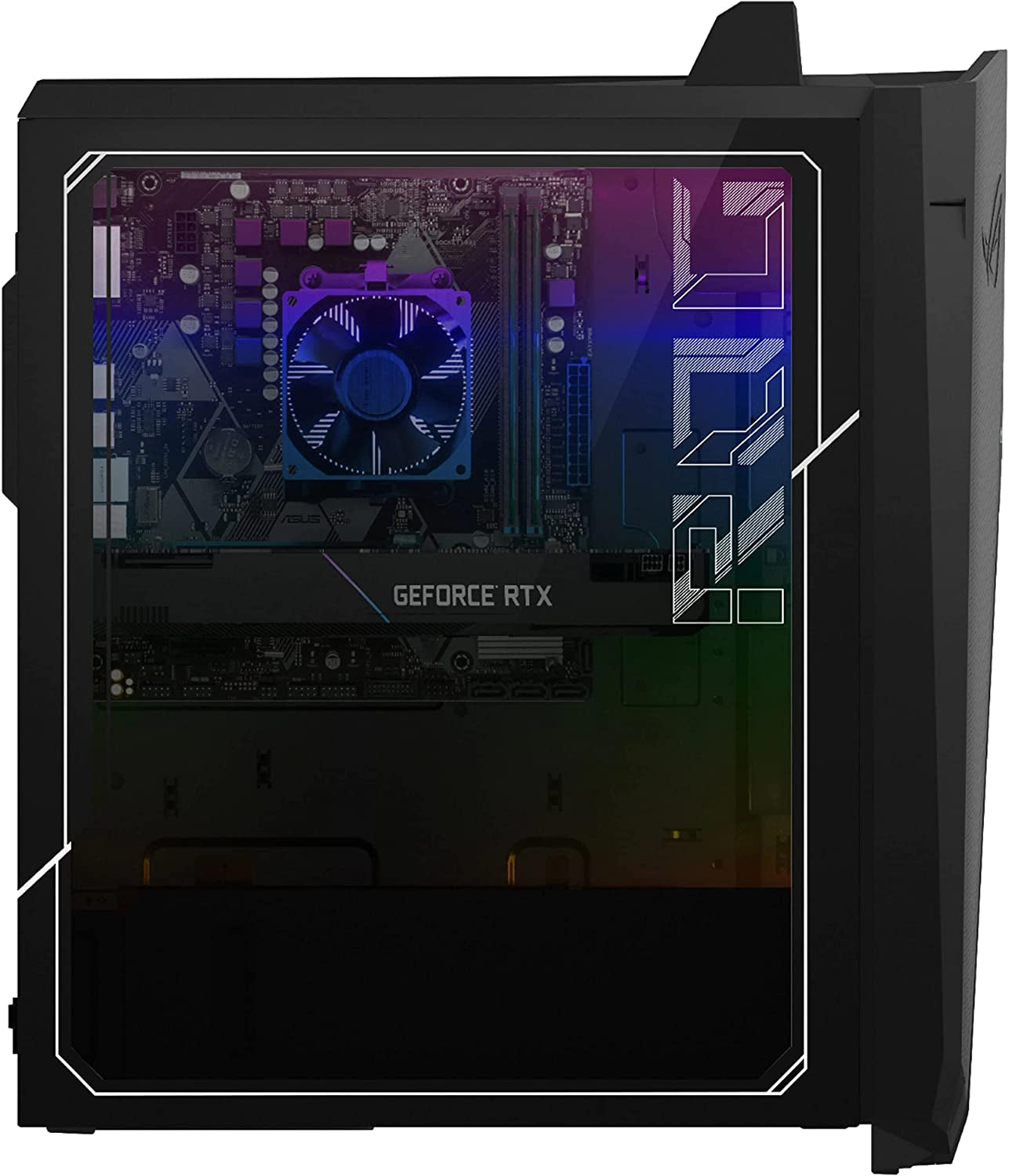 ROG Strix G15CS Gaming Desktop Computer, Intel Octa-Core I7-9700F up to 4.7Ghz, 16GB DDR4 RAM, 1TB Pcie SSD + 1TB HDD, RTX 2070 Super 8GB GDDR6, AC Wifi, BT 5.0, RGB Lighting Case, Windows 10