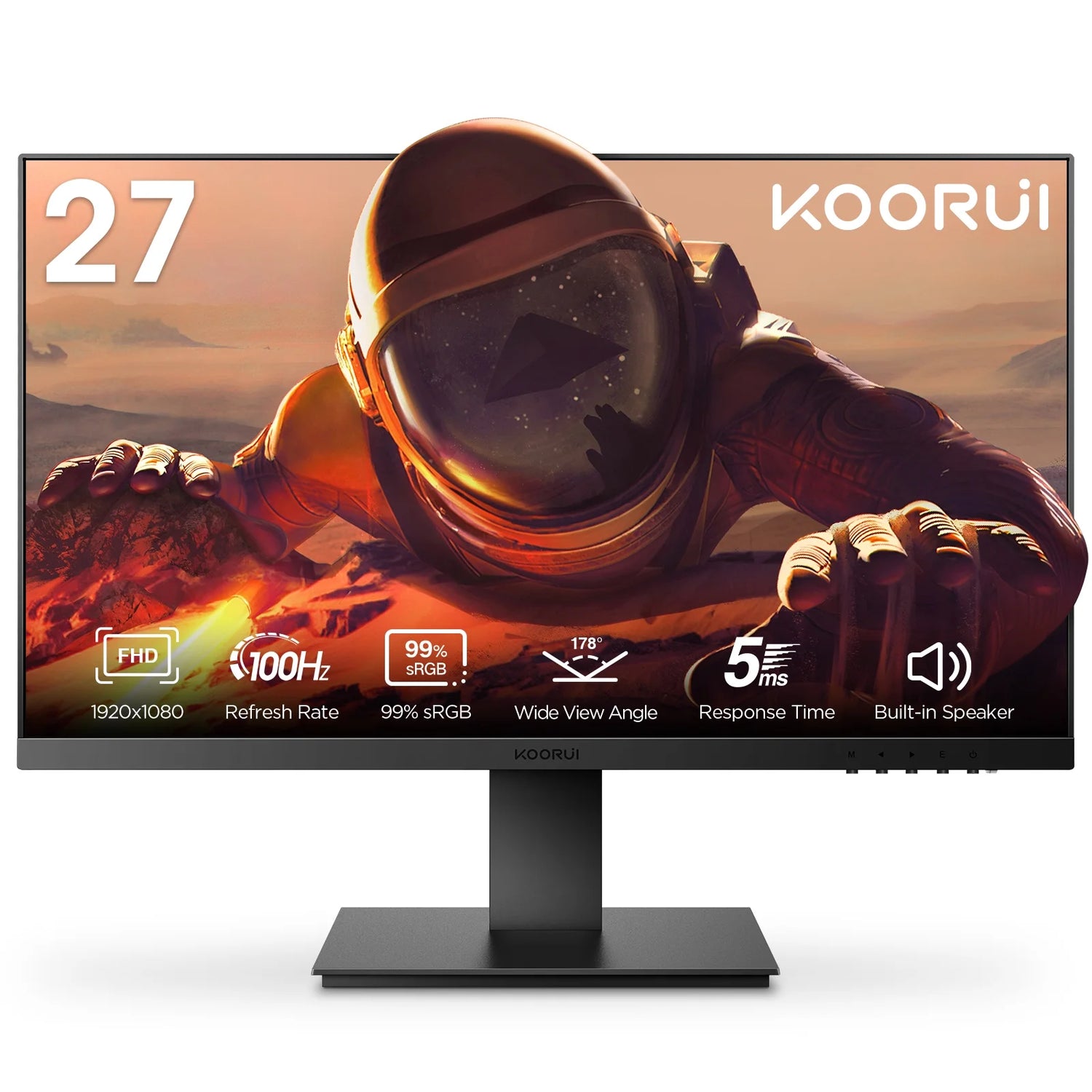 27" FHD 1080P Gaming Monitor, Black, N01