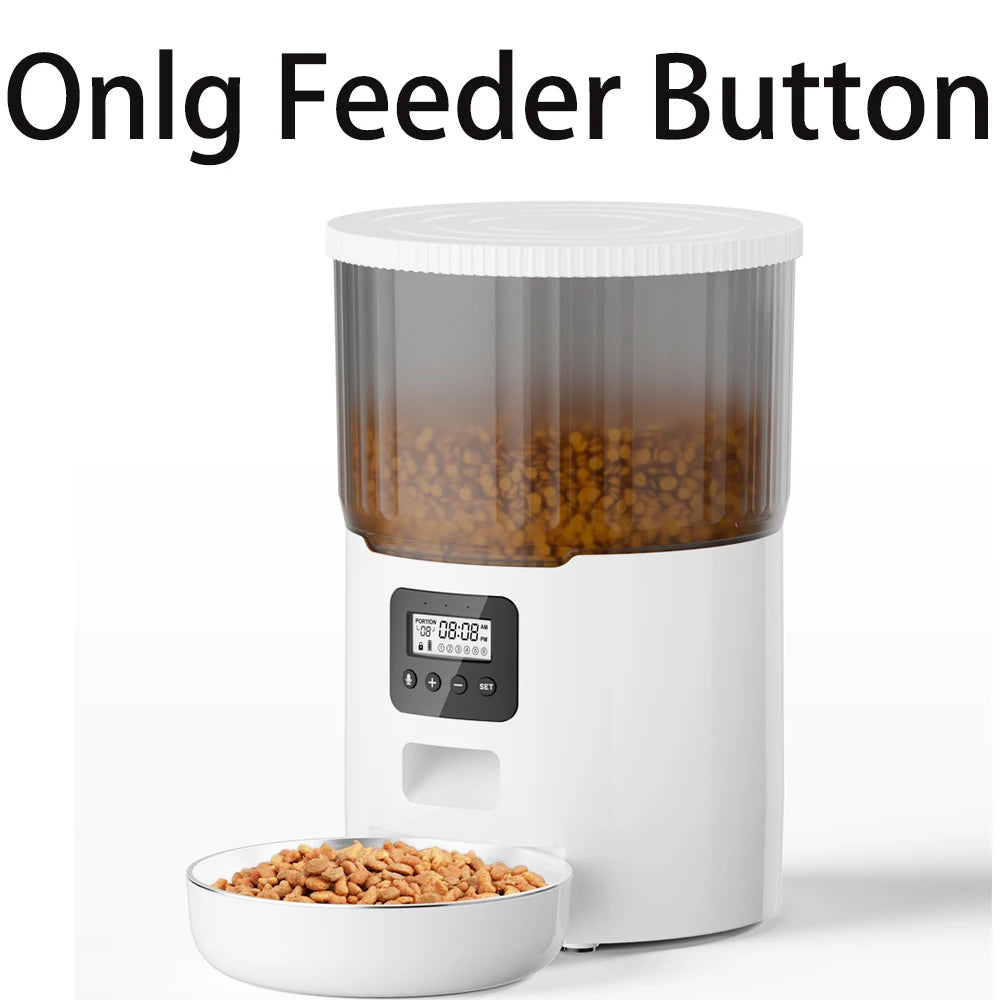 4L Pet Feeder Tuya WIFI Automatic Dog Food Dispenser Smart Cat Feeder 2L Cat Automatic Drinking Fountain Dog Water Feeder