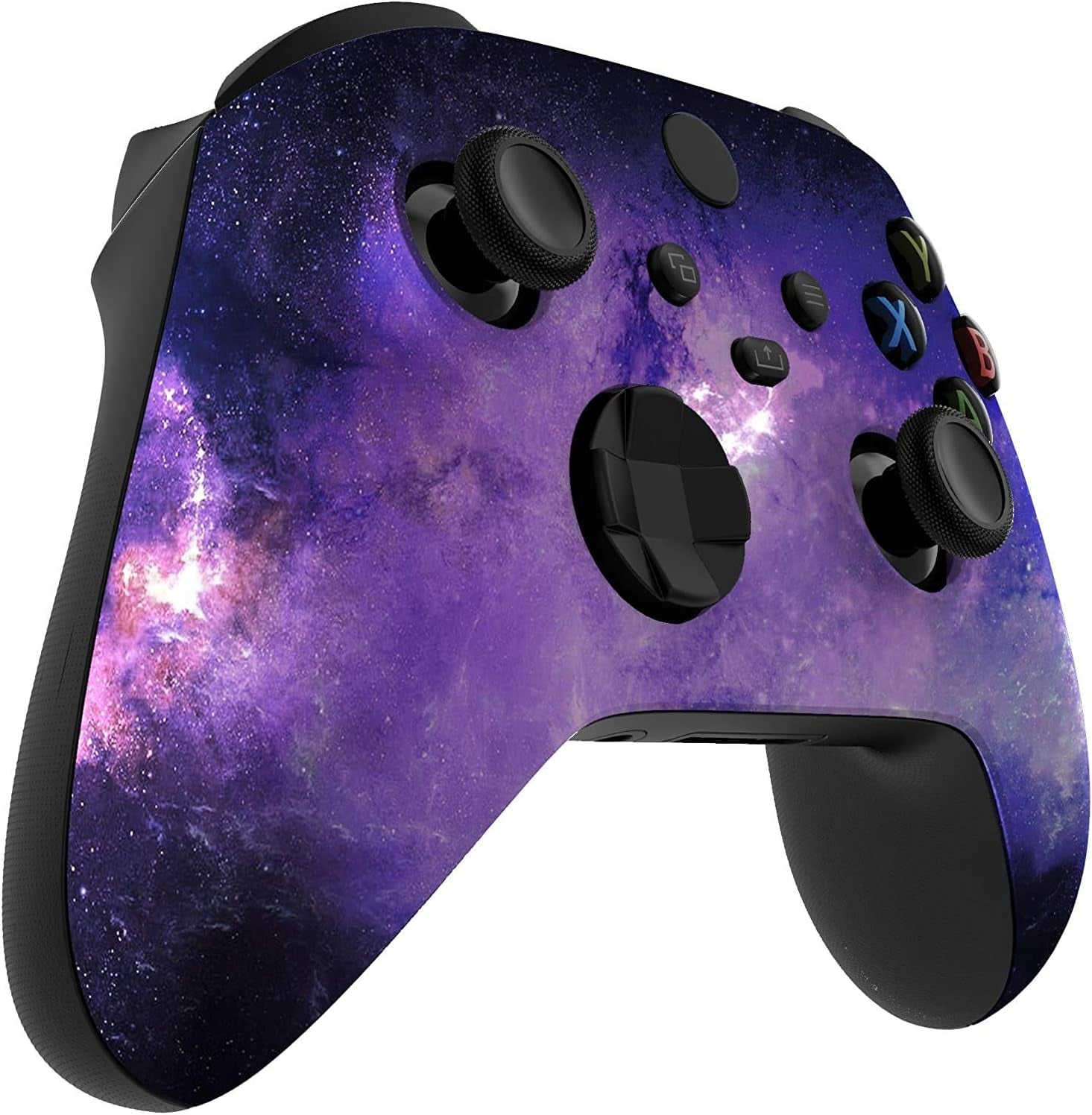 Xbox Custom Modded Rapid Fire Controller - Soft Shell for Comfort Grip X - Includes Largest Variety of Modes (Galaxy)