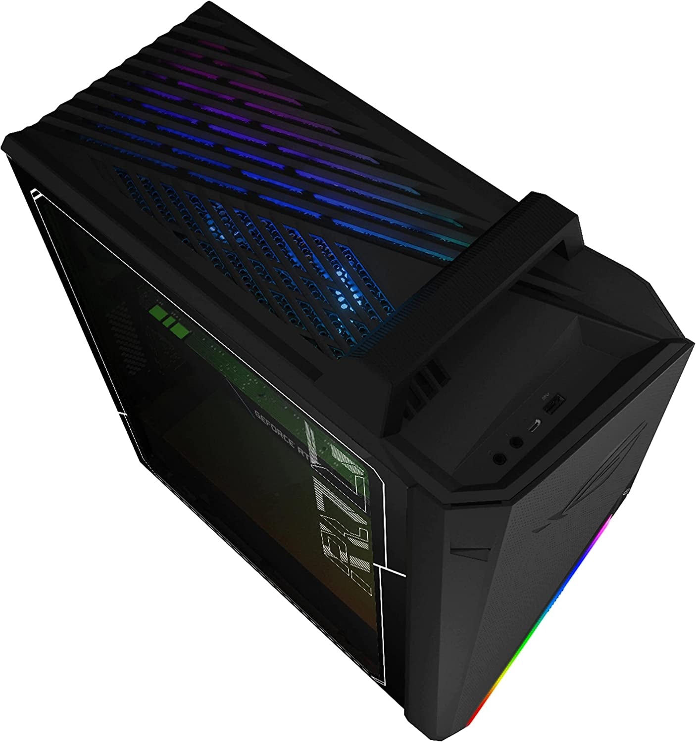 ROG Strix G15CS Gaming Desktop Computer, Intel Octa-Core I7-9700F up to 4.7Ghz, 16GB DDR4 RAM, 1TB Pcie SSD + 1TB HDD, RTX 2070 Super 8GB GDDR6, AC Wifi, BT 5.0, RGB Lighting Case, Windows 10