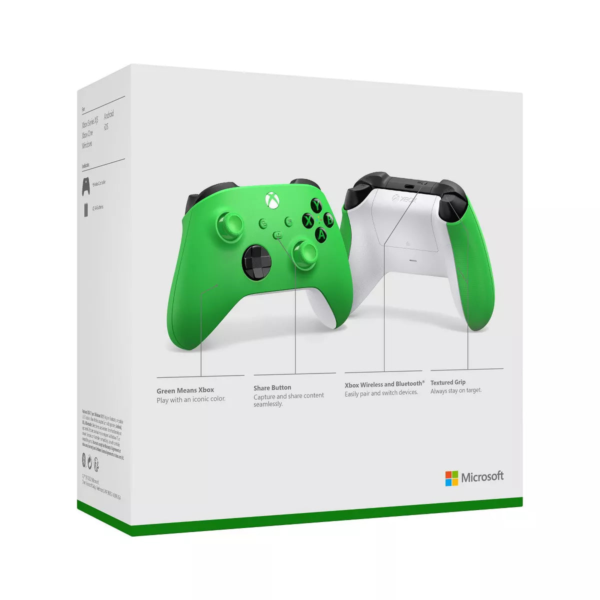 Xbox Series X|S Wireless Controller - Velocity Green