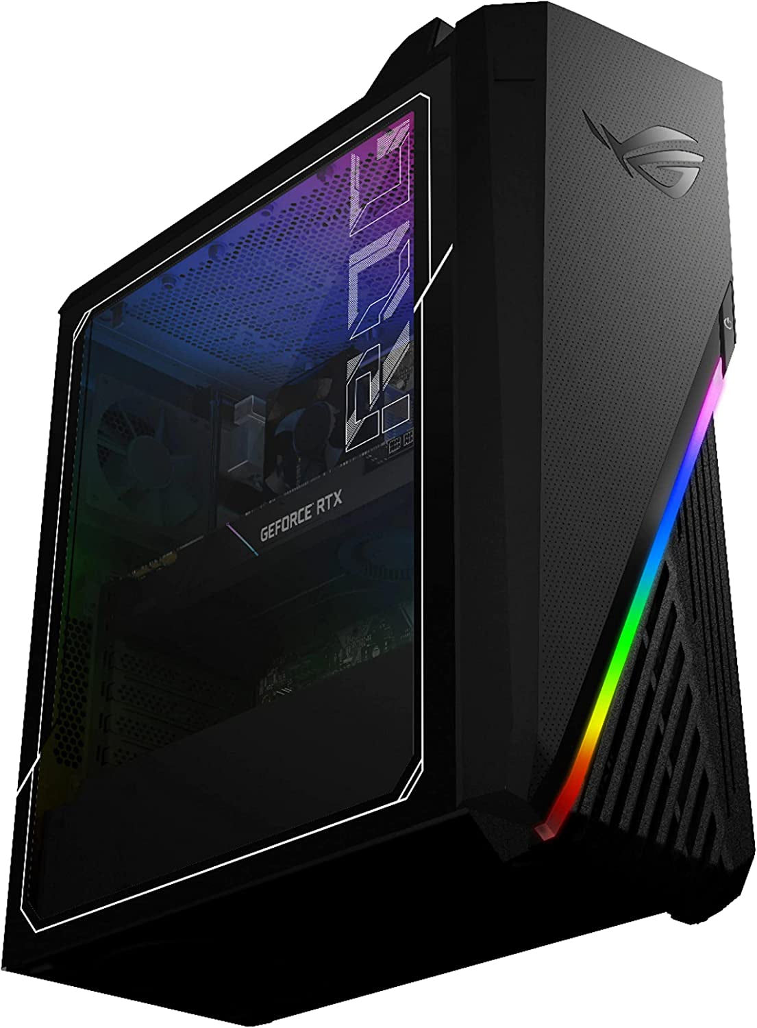 ROG Strix G15CS Gaming Desktop Computer, Intel Octa-Core I7-9700F up to 4.7Ghz, 16GB DDR4 RAM, 1TB Pcie SSD + 1TB HDD, RTX 2070 Super 8GB GDDR6, AC Wifi, BT 5.0, RGB Lighting Case, Windows 10